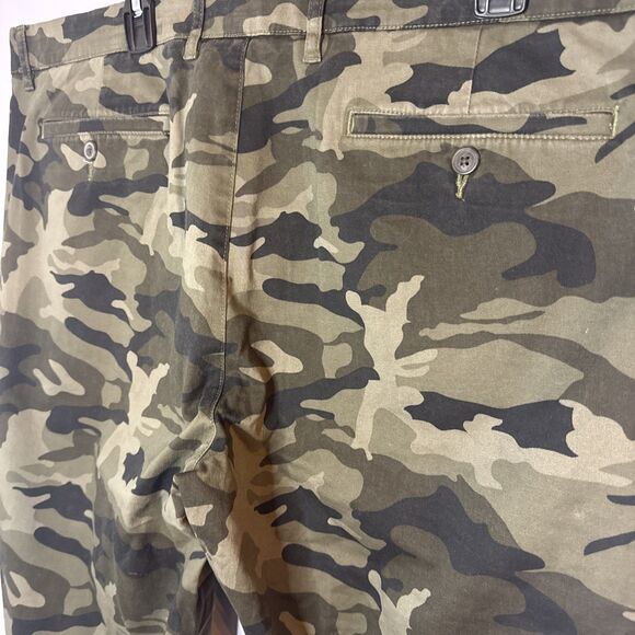 Goodthreads‎ Pants Mens 40W X 29L Olive Green Camouflage Army Cargo Hunting Fish - Picture 10 of 10